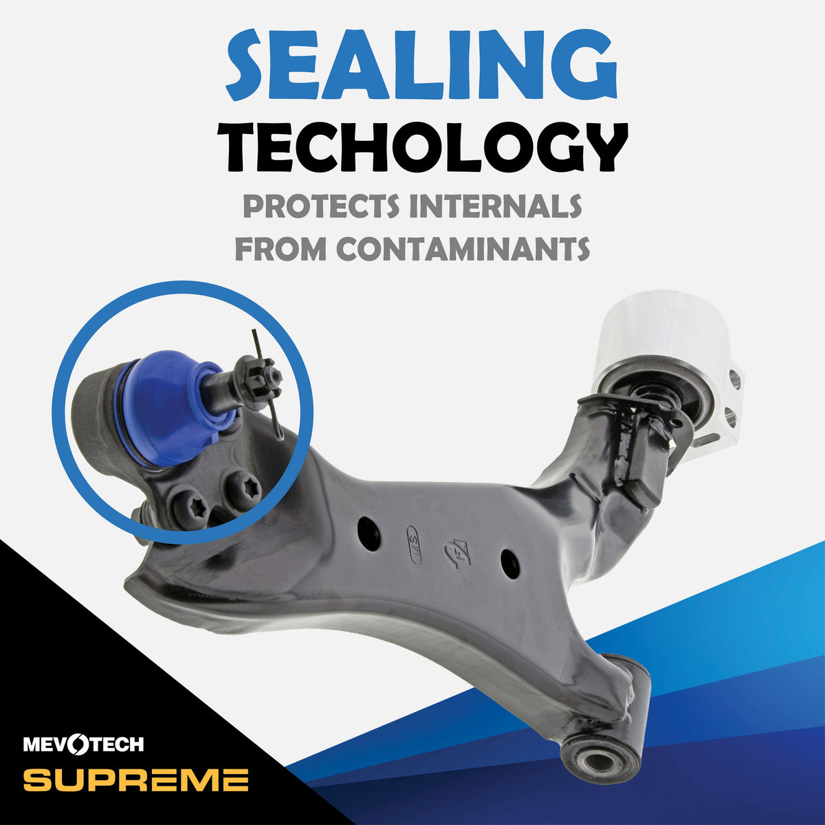 Mevotech Supreme Suspension Control Arm and Ball Joint Assembly CMS501117