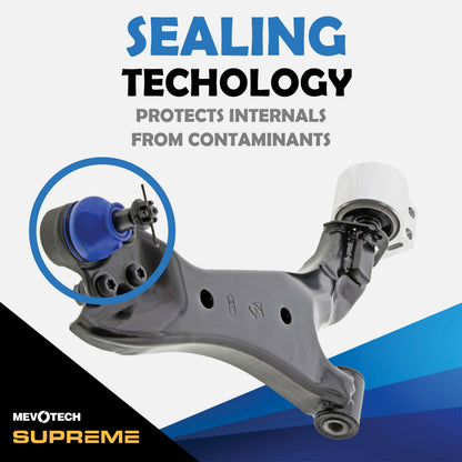 Mevotech Supreme Suspension Control Arm and Ball Joint Assembly CMS501117