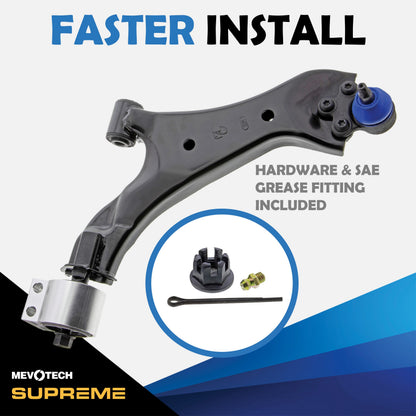 Mevotech Supreme Suspension Control Arm and Ball Joint Assembly CMS501117