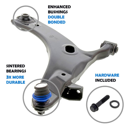 Mevotech Supreme Suspension Control Arm and Ball Joint Assembly CMS801051