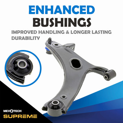 Mevotech Supreme Suspension Control Arm and Ball Joint Assembly CMS801051
