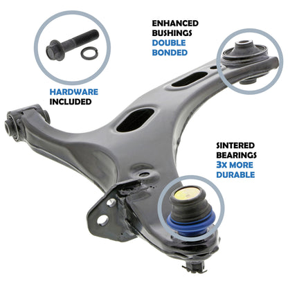 Mevotech Supreme Suspension Control Arm and Ball Joint Assembly CMS801115