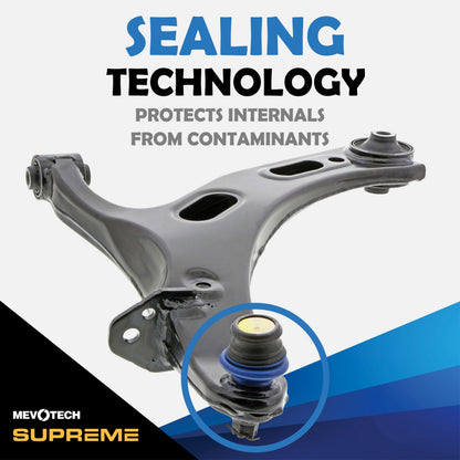 Mevotech Supreme Suspension Control Arm and Ball Joint Assembly CMS801115