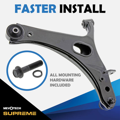 Mevotech Supreme Suspension Control Arm and Ball Joint Assembly CMS801115