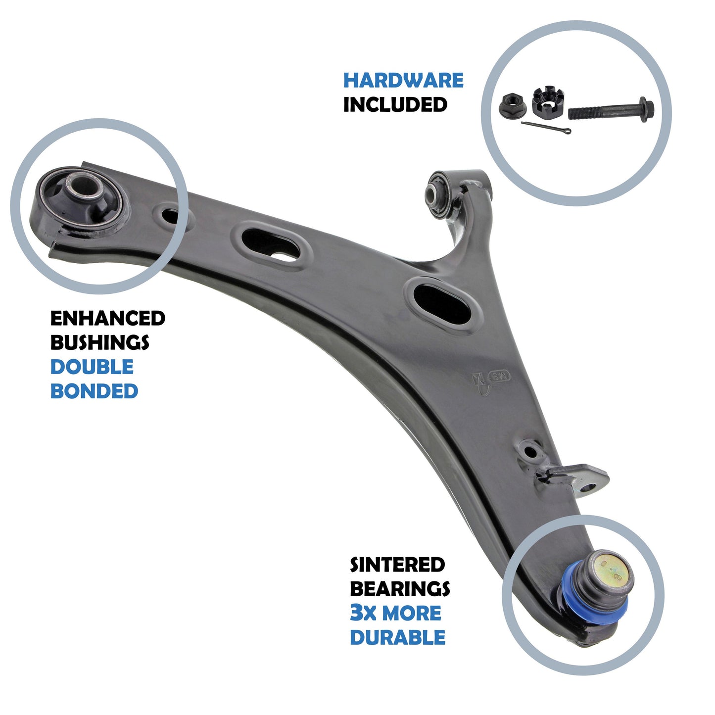 Mevotech Supreme Suspension Control Arm CMS801214