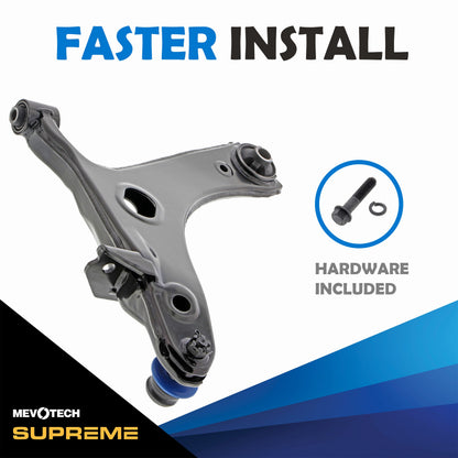 Mevotech Supreme Suspension Control Arm and Ball Joint Assembly CMS801226