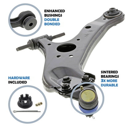 Mevotech Supreme Suspension Control Arm and Ball Joint Assembly CMS861131