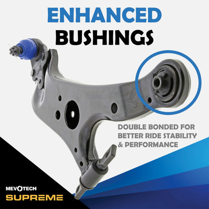 Mevotech Supreme Suspension Control Arm and Ball Joint Assembly CMS861131
