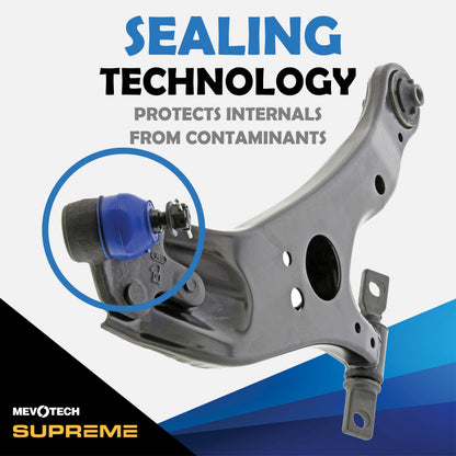Mevotech Supreme Suspension Control Arm and Ball Joint Assembly CMS861131