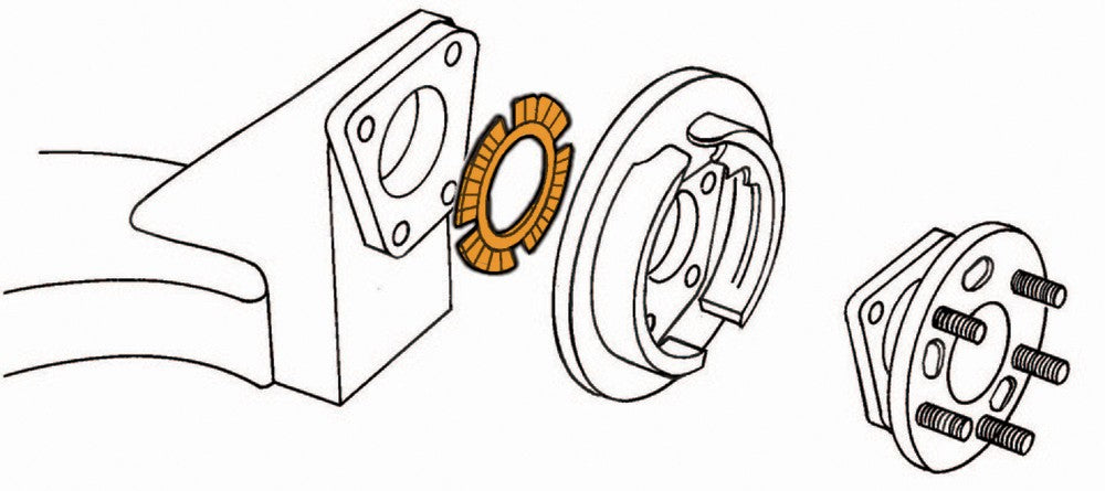 Mevotech Supreme Alignment Shim MS250177