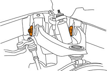 Mevotech Supreme Alignment Cam Bolt Kit MS30033