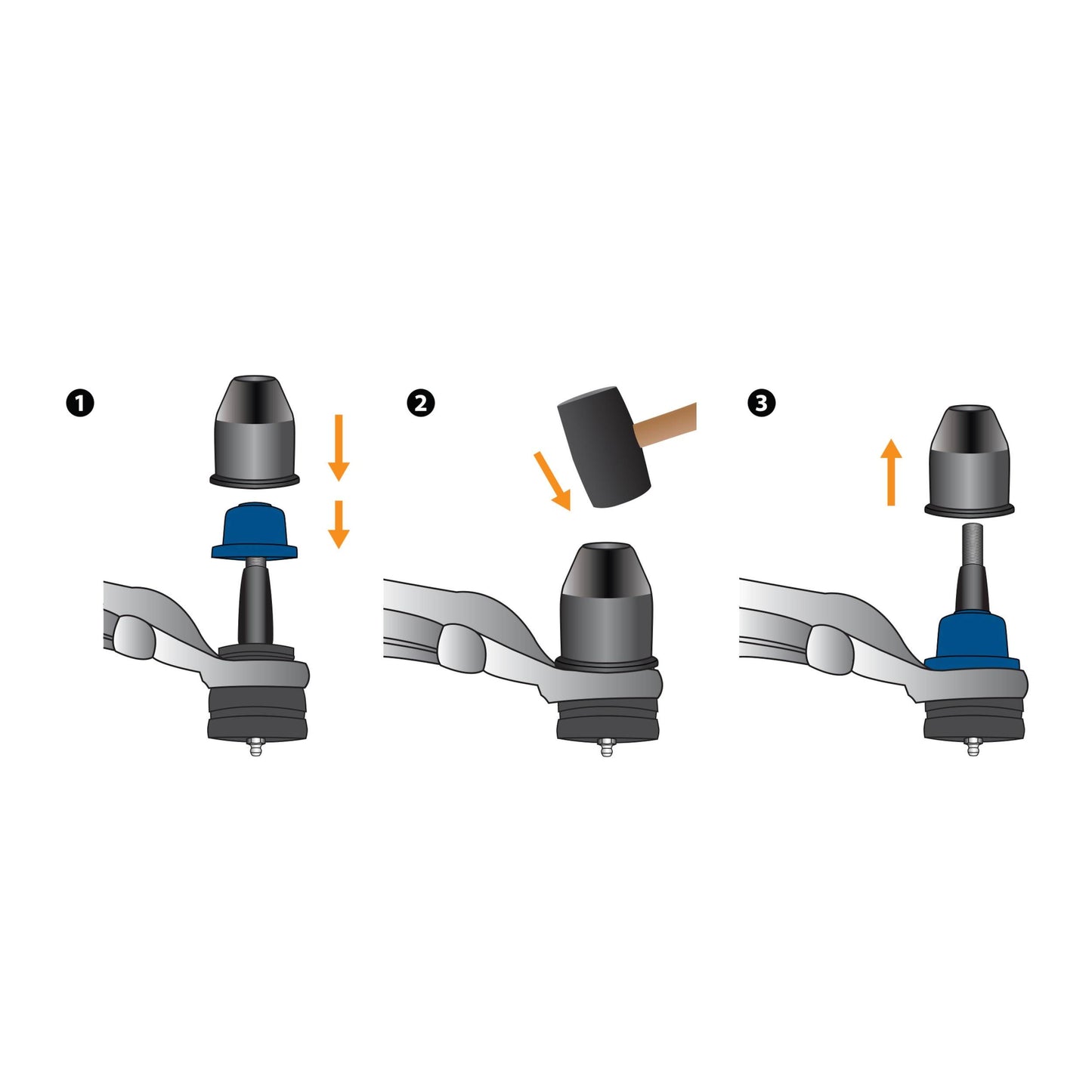 Mevotech Supreme Suspension Ball Joint MS40534