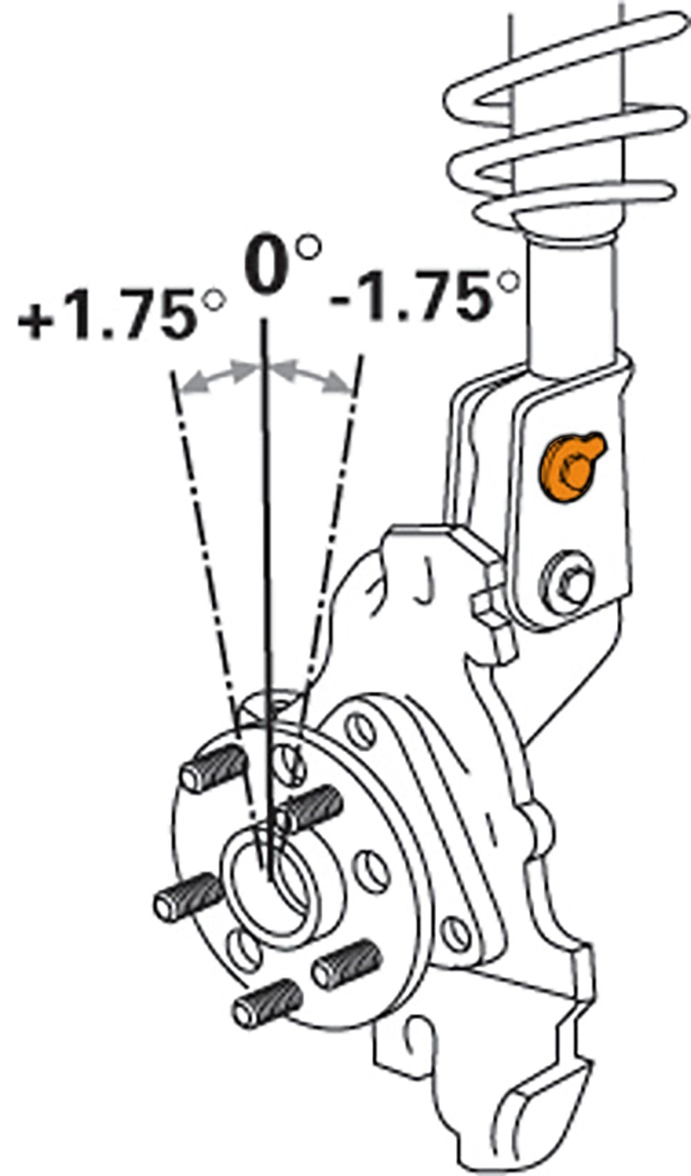 Mevotech Supreme Alignment Cam Bolt Kit MS60051