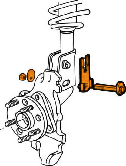 Mevotech Supreme Alignment Cam Bolt Kit MS86067