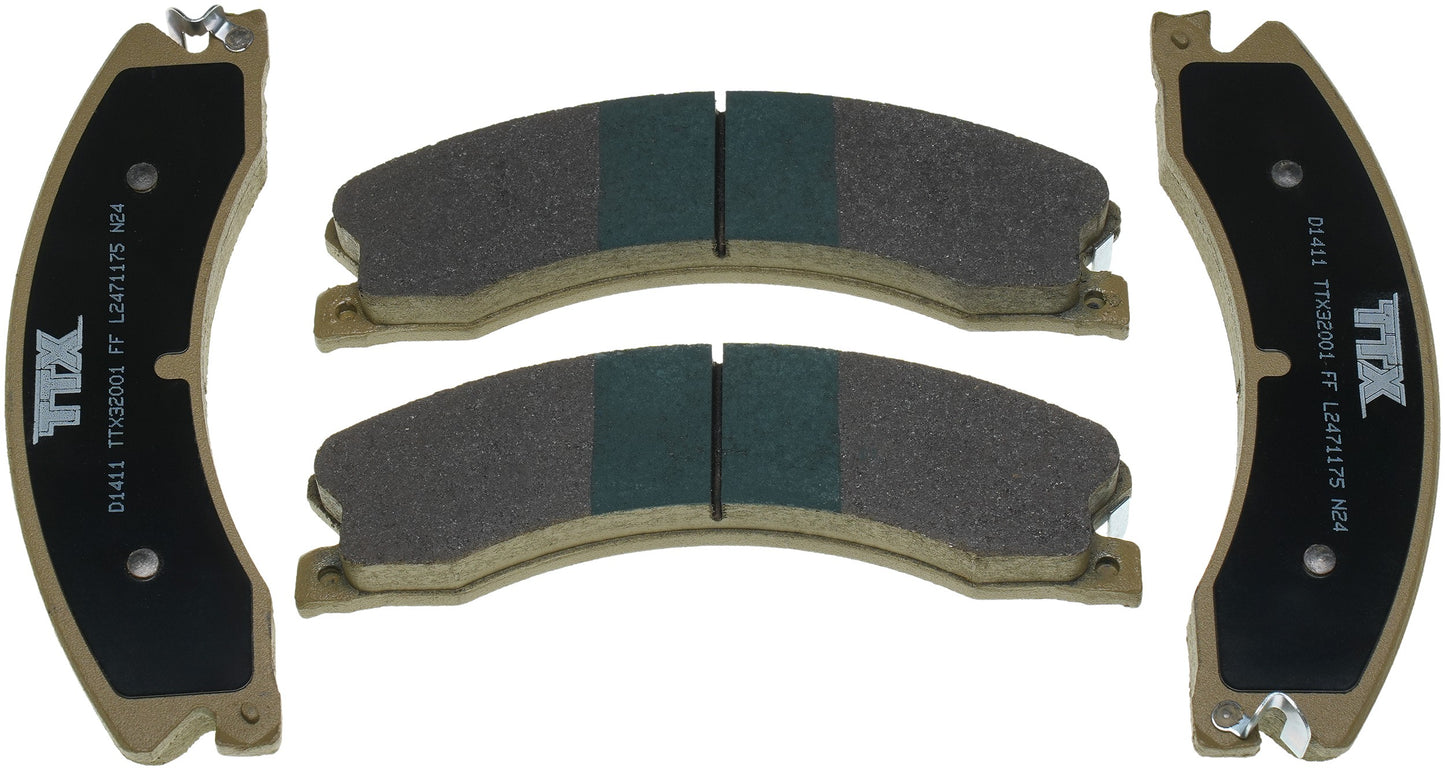 Mevotech Supreme Disc Brake Pad Set TXBPM1411 image 3