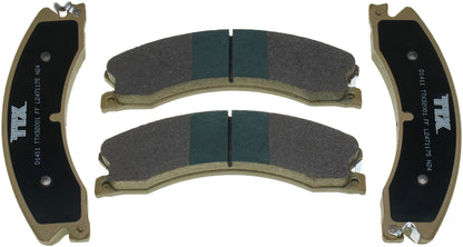 Mevotech Supreme Disc Brake Pad Set TXBPM1411 image 3