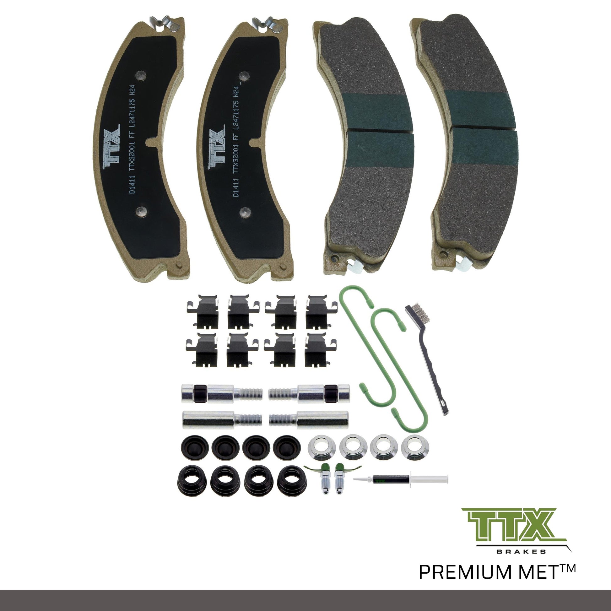 Mevotech Supreme Disc Brake Pad Set TXBPM1411 main image