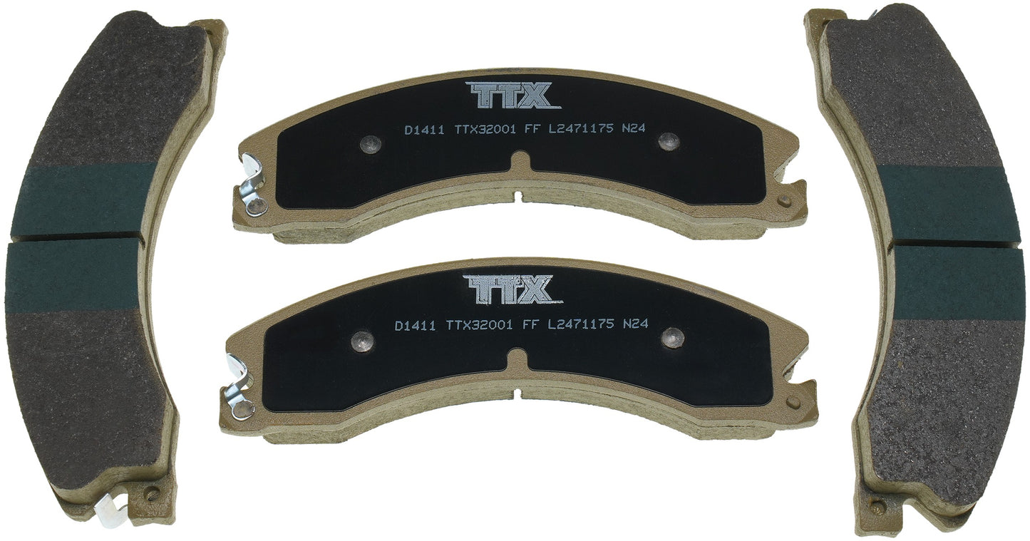 Mevotech Supreme Disc Brake Pad Set TXBPM1411 image 2
