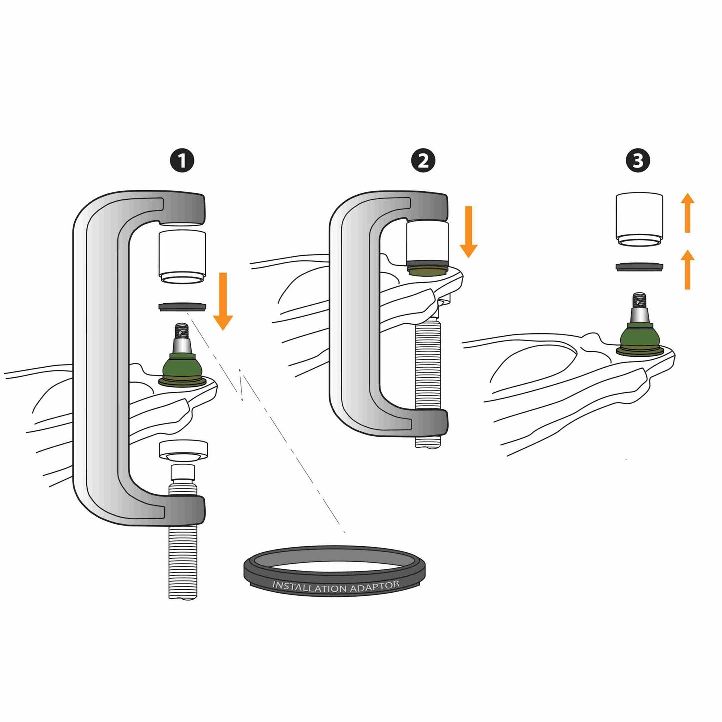 Mevotech TTX Suspension Ball Joint TXK80629