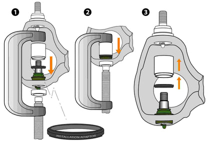 Mevotech TTX Suspension Ball Joint TXK8607T