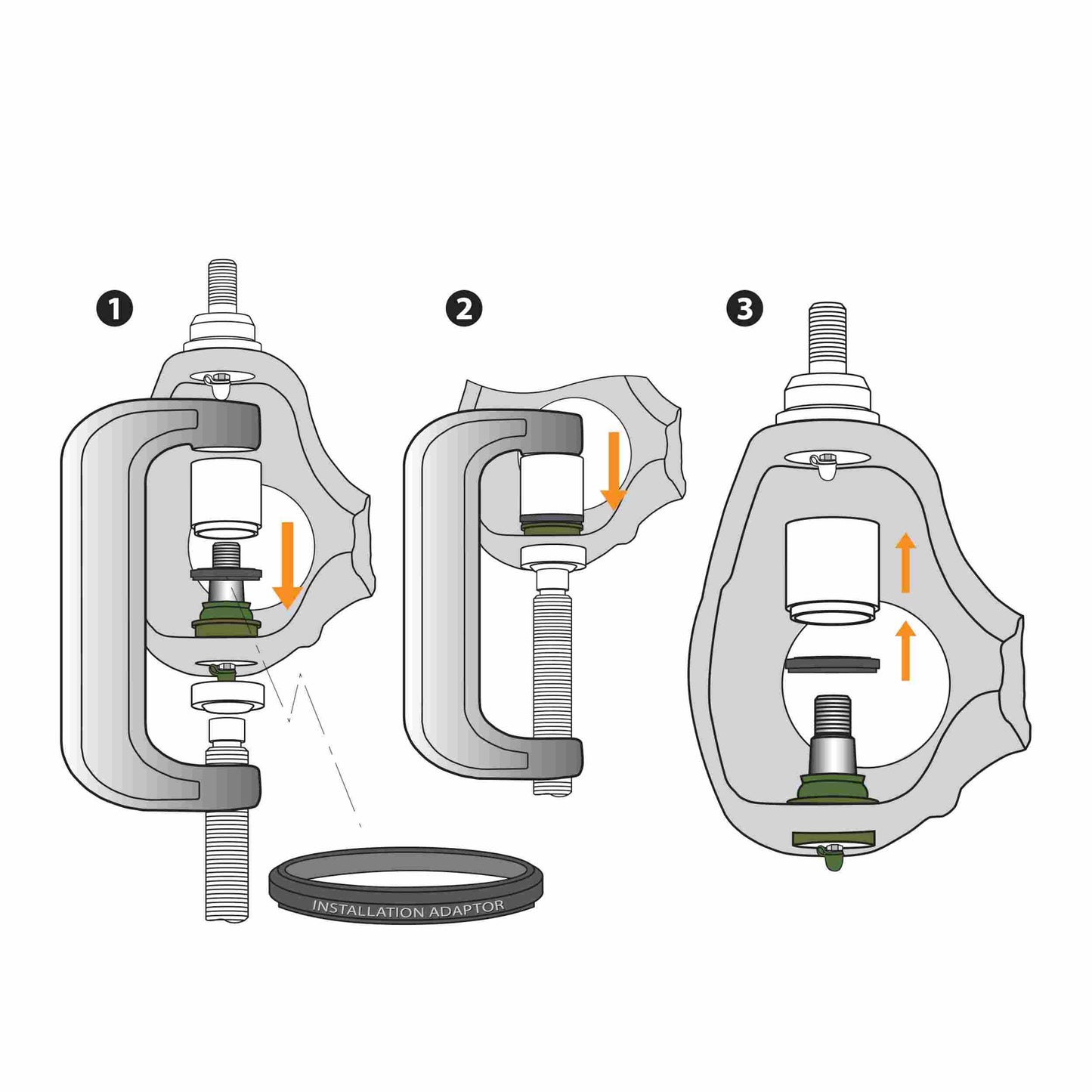 Mevotech TTX Suspension Ball Joint TXK8608T