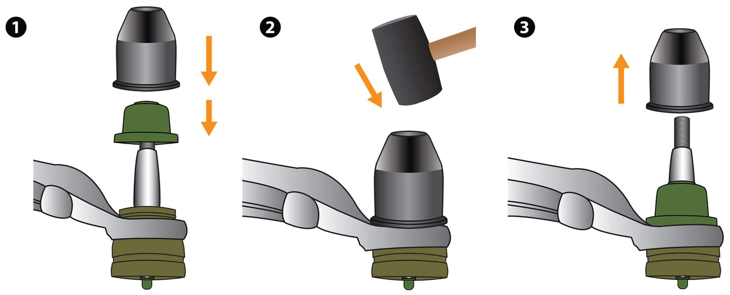 Mevotech TTX Suspension Ball Joint TXK90336
