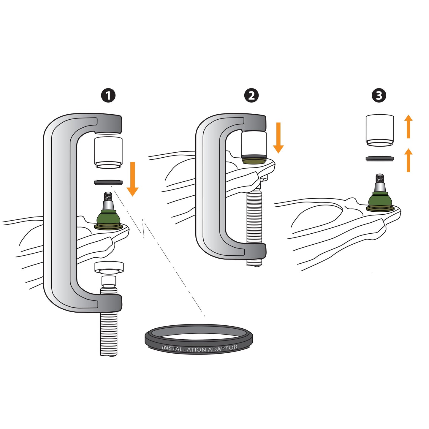 Mevotech TTX Suspension Ball Joint TXK9643