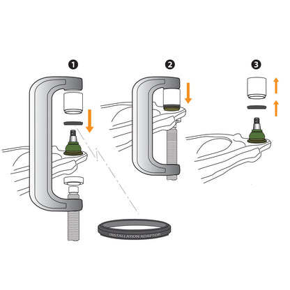 Mevotech TTX Suspension Ball Joint TXMS25516