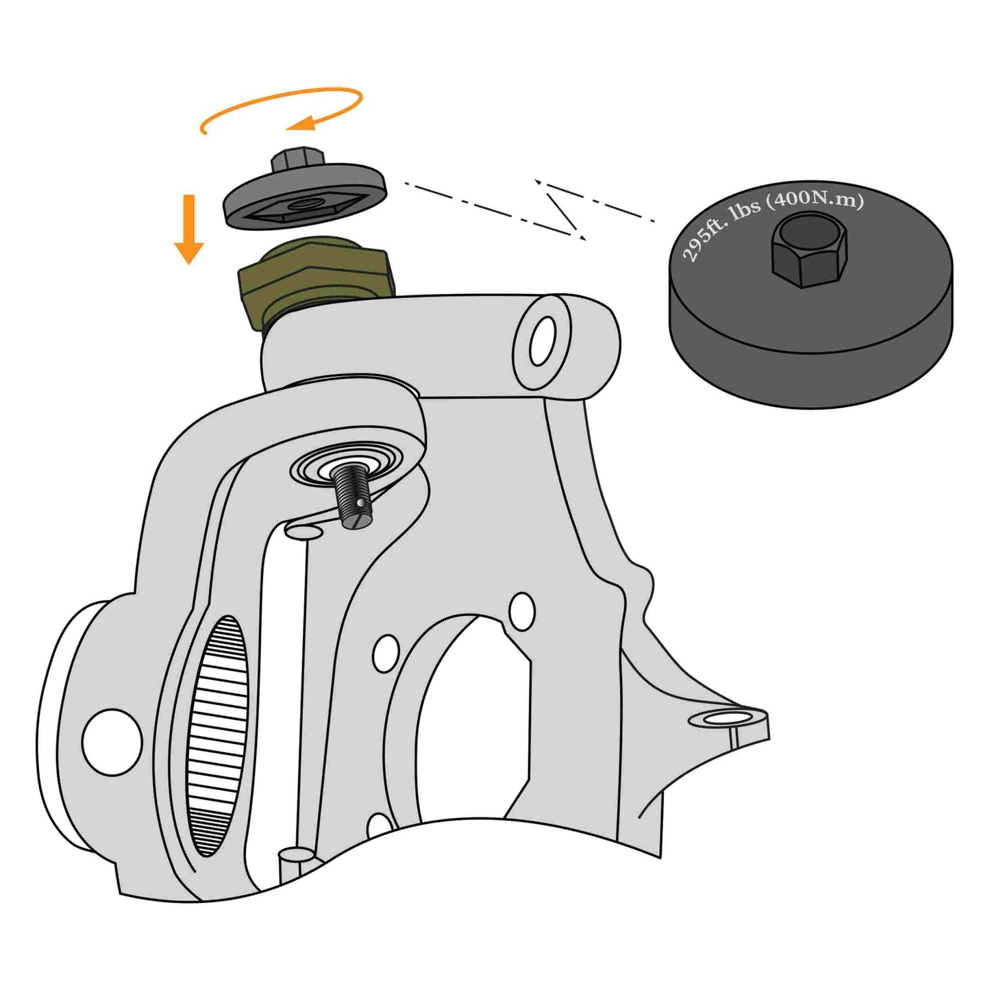 Mevotech TTX Suspension Ball Joint TXMS25519