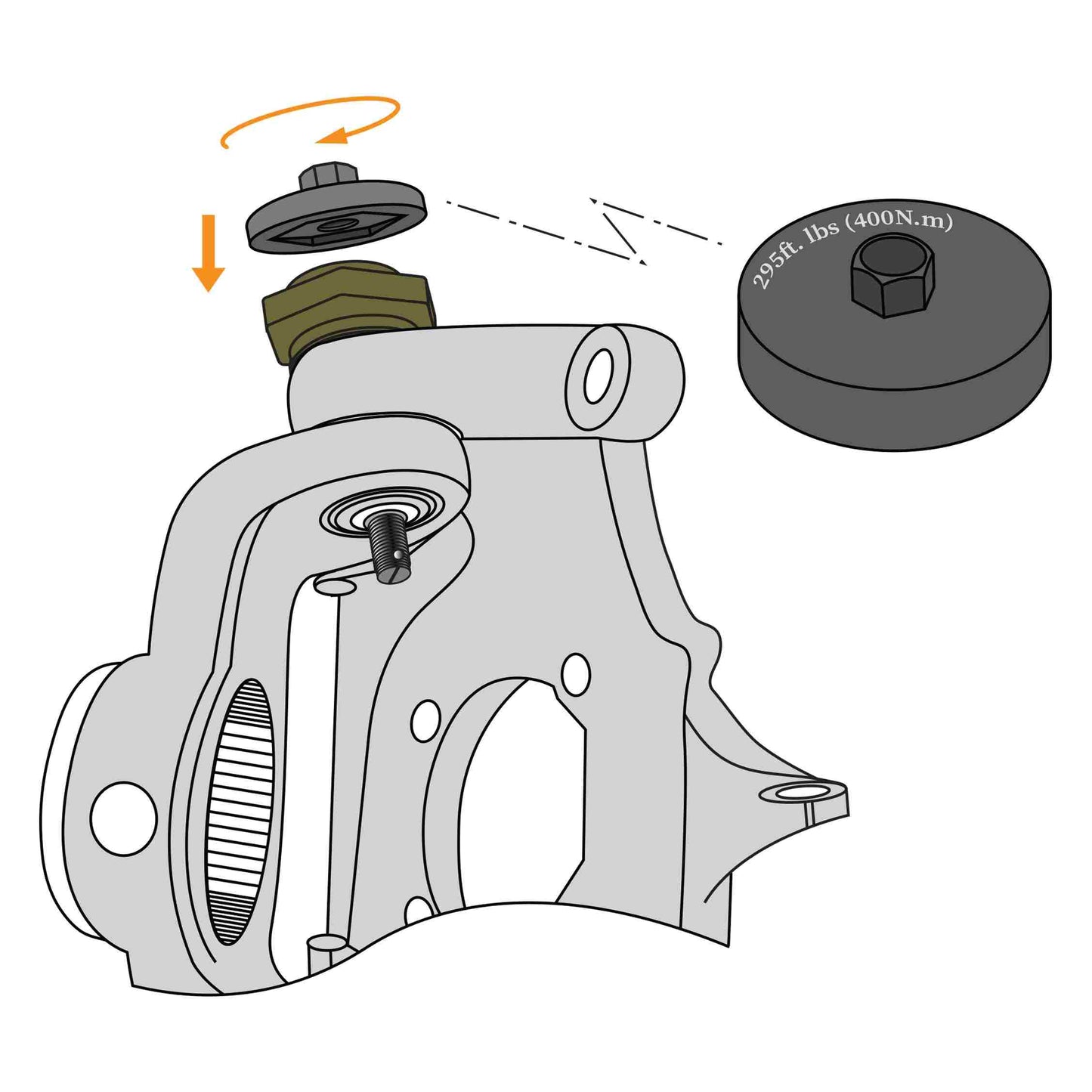 Mevotech TTX Suspension Ball Joint TXMS25519