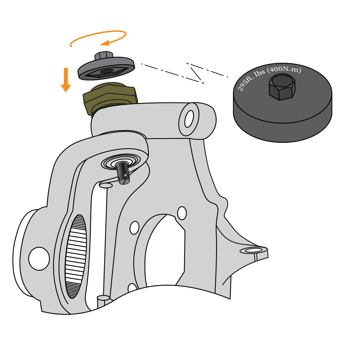 Mevotech TTX Suspension Ball Joint TXMS25519