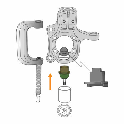 Mevotech TTX Suspension Ball Joint TXMS25560