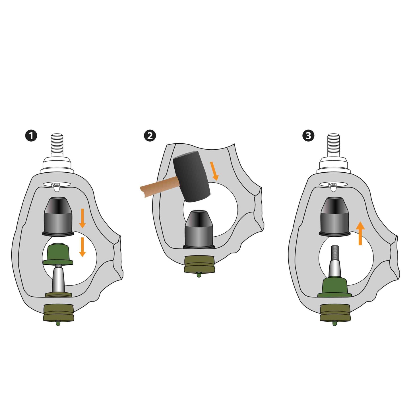 Mevotech TTX Suspension Ball Joint TXMS40546