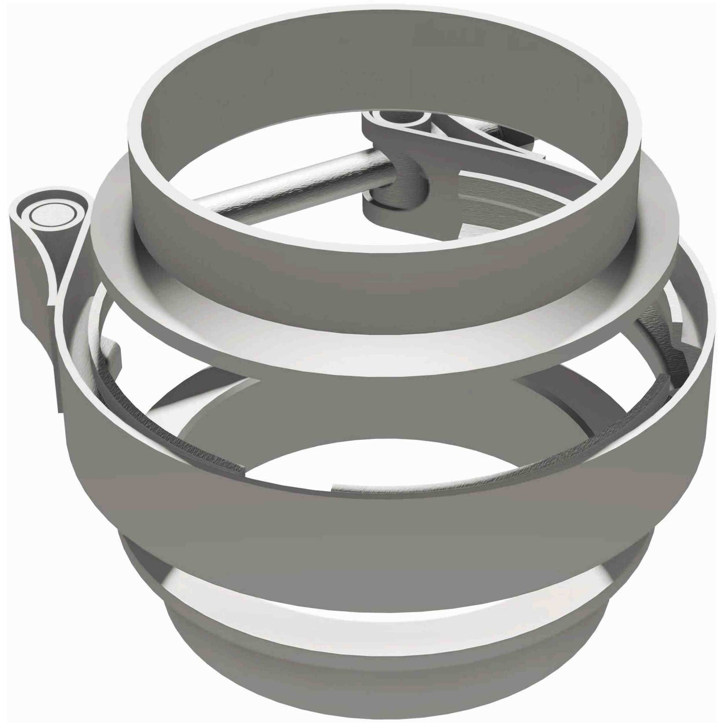 MagnaFlow Exhaust Products V-Band 3in Exhaust Clamp Each MAG10169