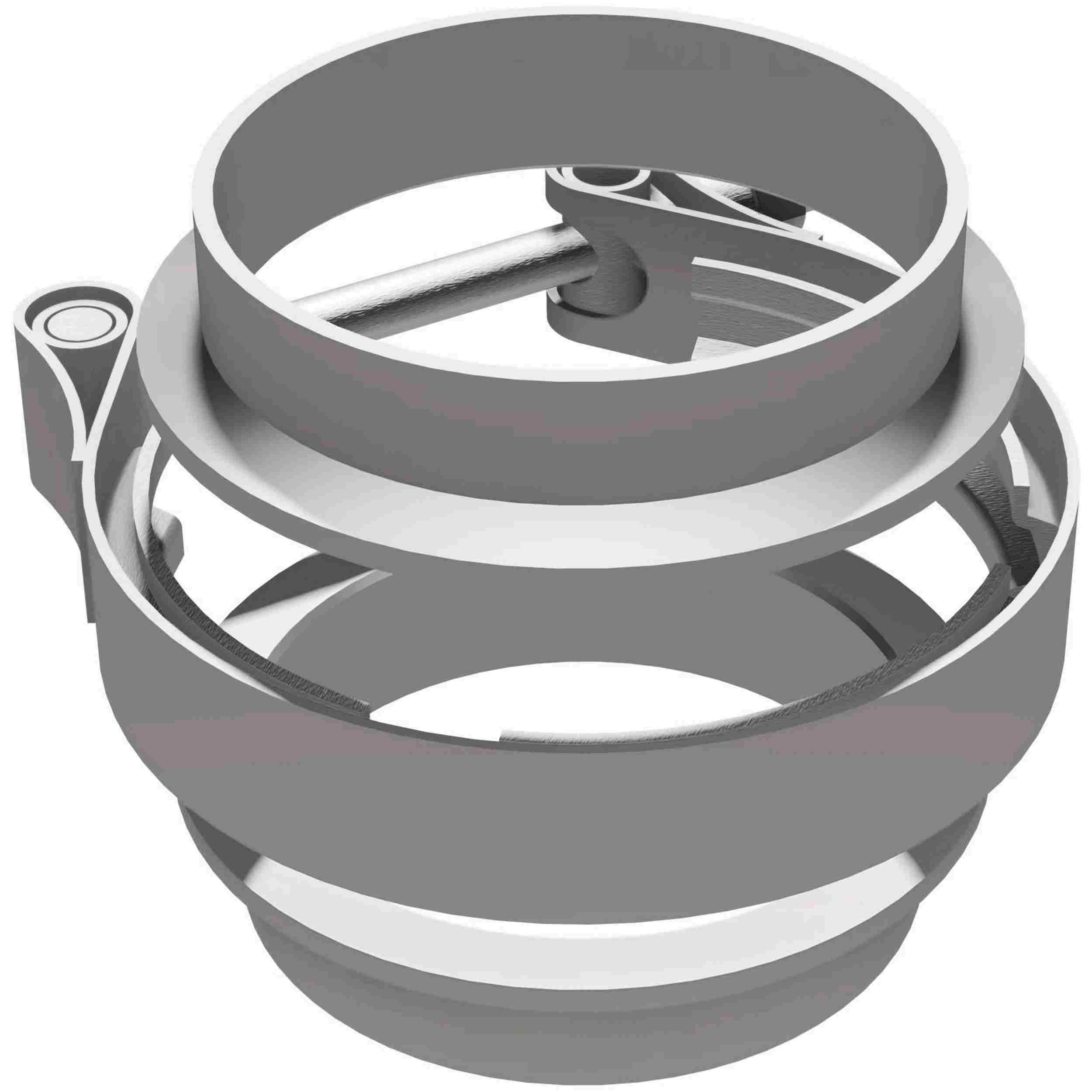 MagnaFlow Exhaust Products V-Band 3in Exhaust Clamp Each MAG10169