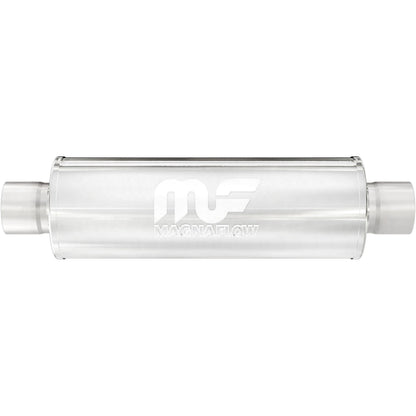 MagnaFlow Exhaust Products 4in Round Muffler 2in In/Out MAG10444