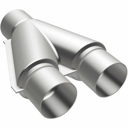 MagnaFlow Exhaust Products Stainless Y-Pipe Dual 2.5in Inlet/2.5in Outlet MAG10768