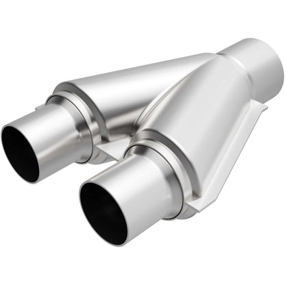 MagnaFlow Exhaust Products Stainless Y-Pipe Dual 2.5in Inlet/2.5in Outlet MAG10768