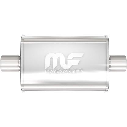 MagnaFlow Exhaust Products Stainless Muffler 3in Center In/Out MAG11219