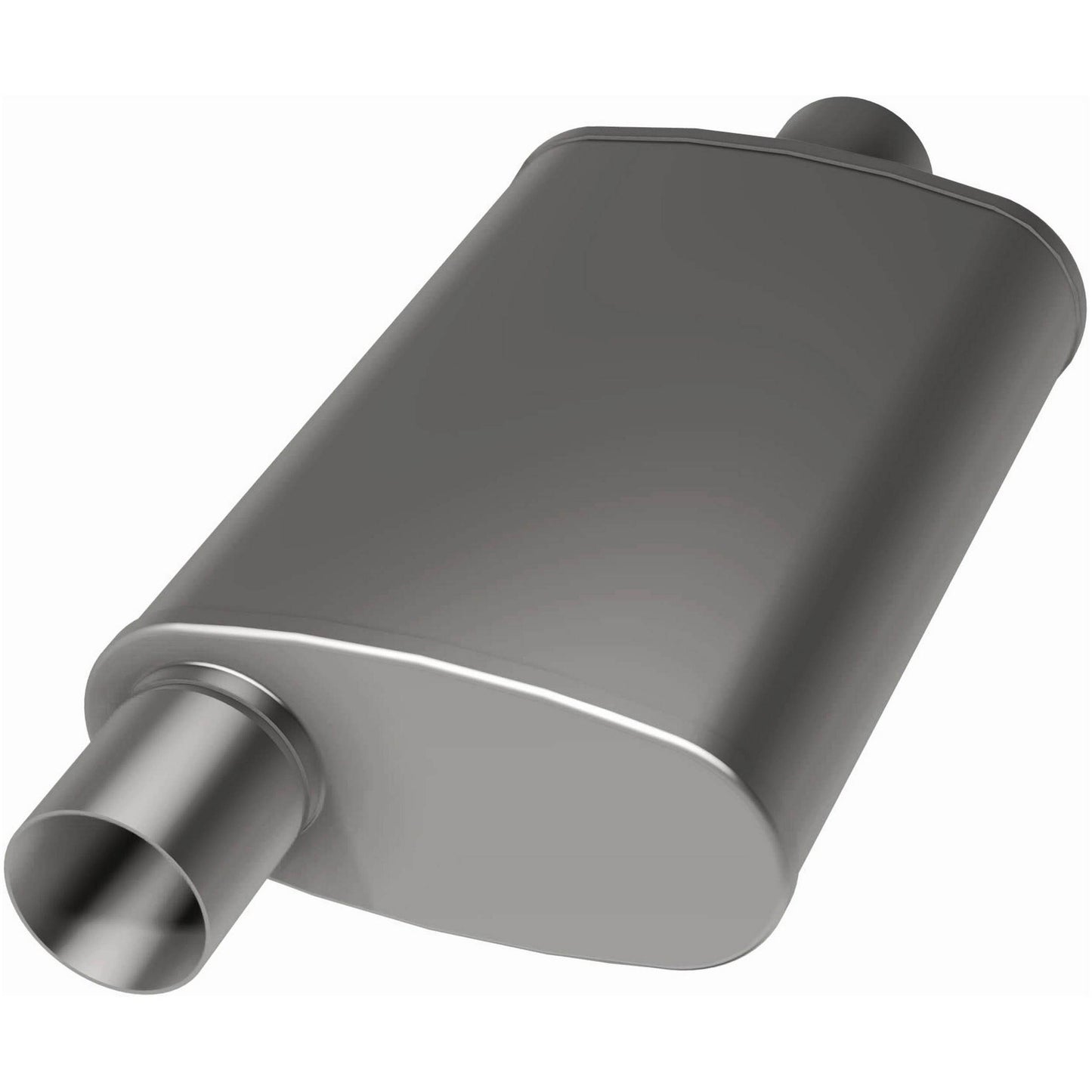 MagnaFlow Exhaust Products Stainless Muffler 2.5in Offset In/Center Out MAG11226