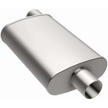 MagnaFlow Exhaust Products Stainless Muffler 3in Offset In/Center Out MAG11229