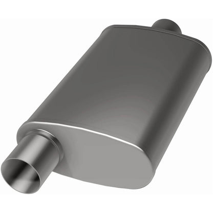 MagnaFlow Exhaust Products Stainless Muffler 3in Offset In/Center Out MAG11229