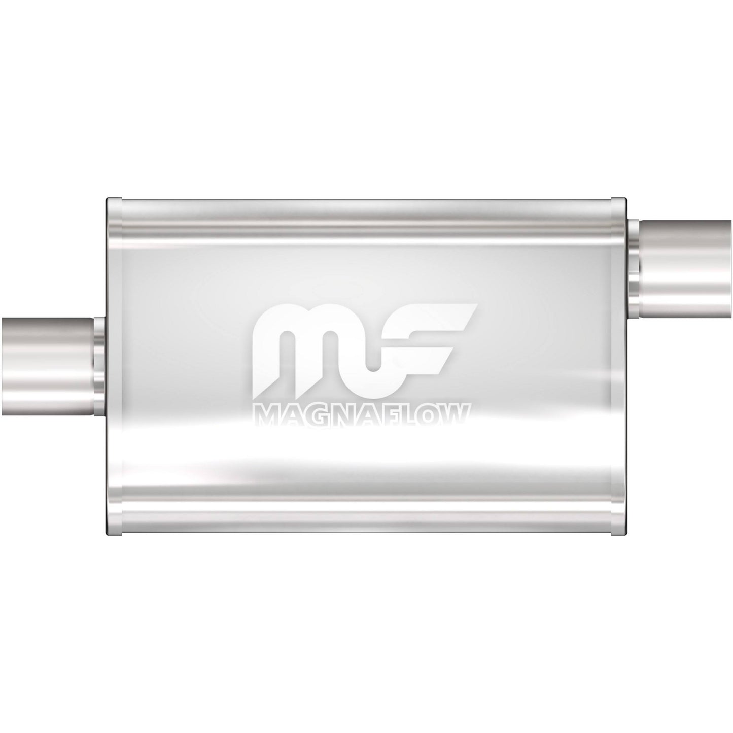 MagnaFlow Exhaust Products Stainless Muffler 3in Offset In/Center Out MAG11229