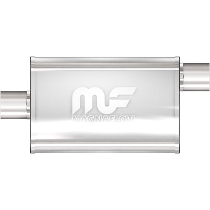 MagnaFlow Exhaust Products Stainless Muffler 3in Offset In/Center Out MAG11229