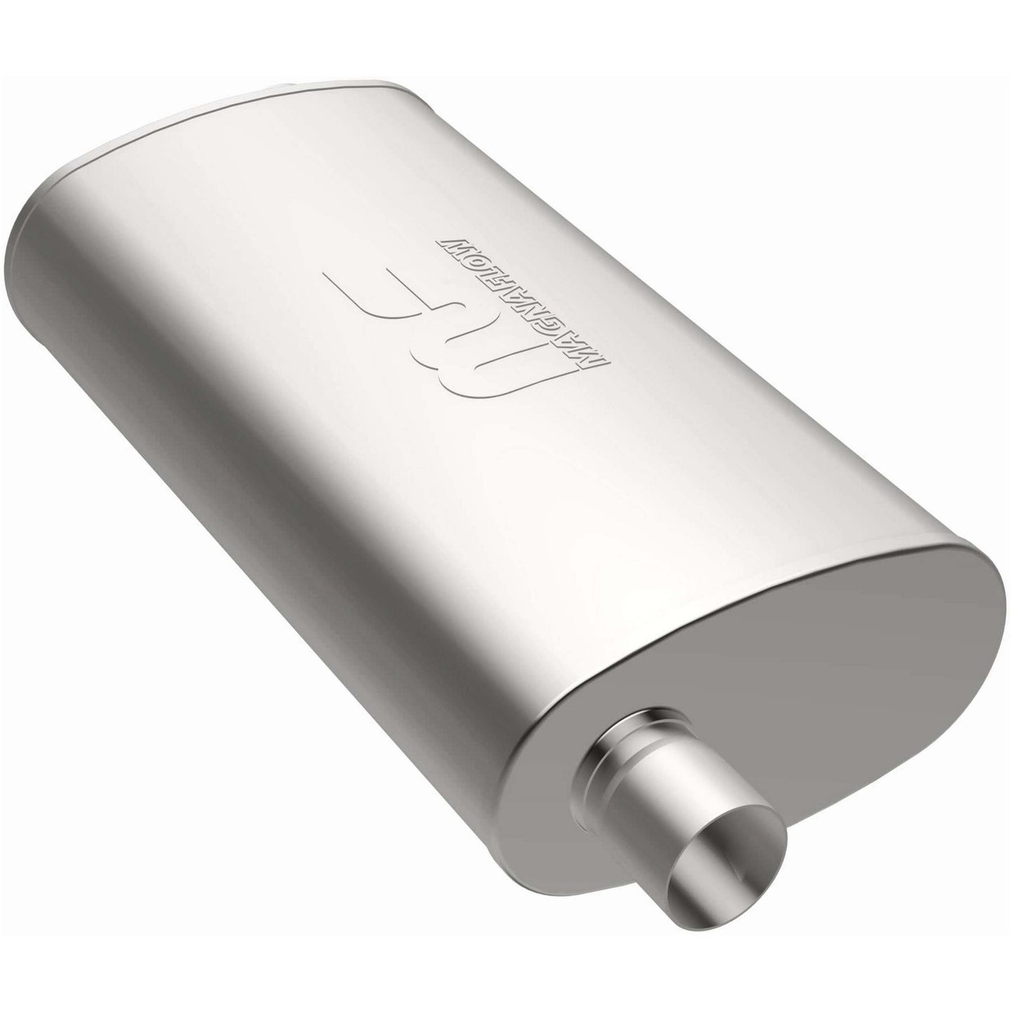 MagnaFlow Exhaust Products Stainless Muffler 2.25in. Offset In/Out MAG11235