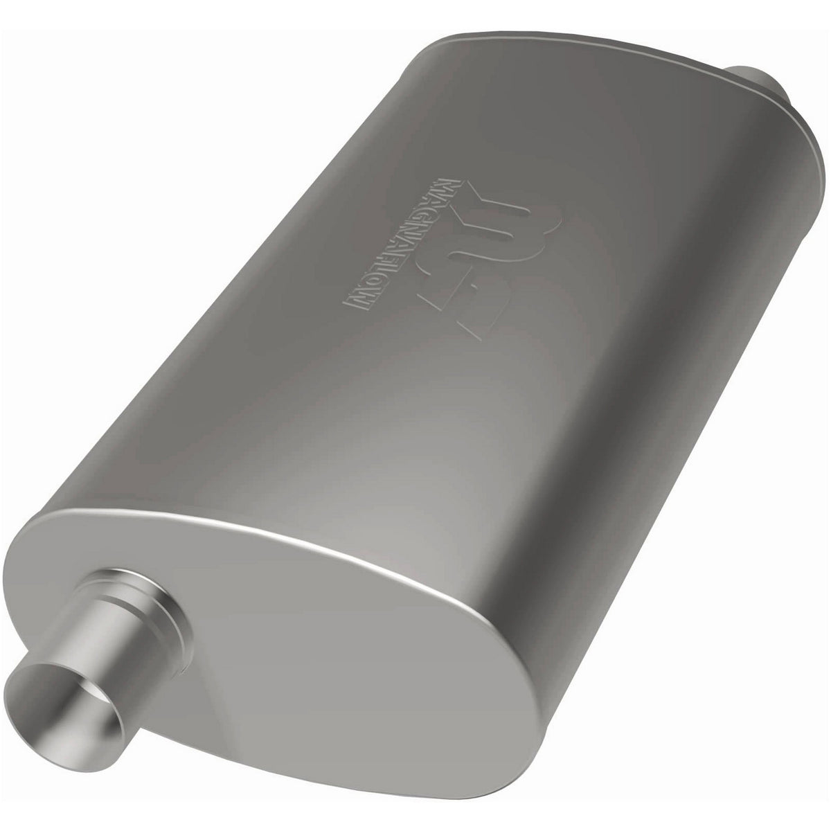 MagnaFlow Exhaust Products Stainless Muffler 2.25in. Offset In/Out MAG11235