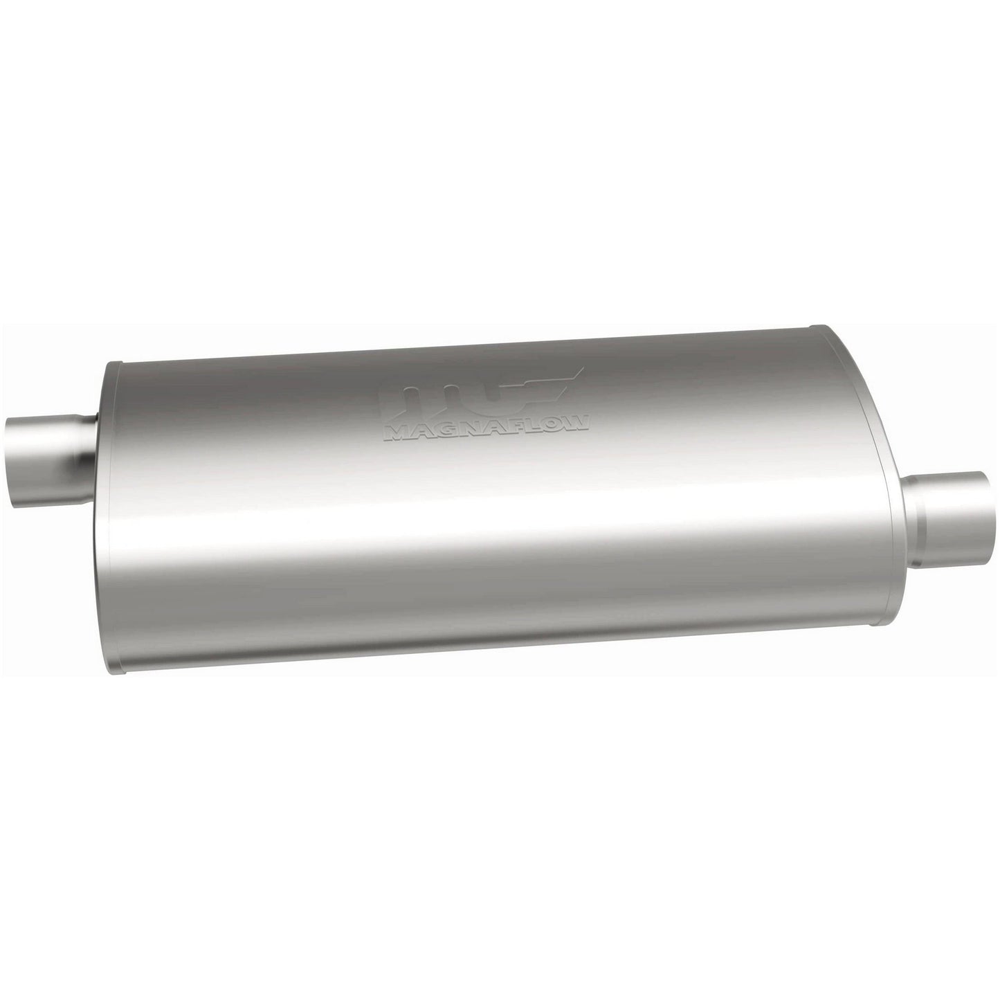 MagnaFlow Exhaust Products Stainless Muffler 2.5in Offset In/Out MAG11236