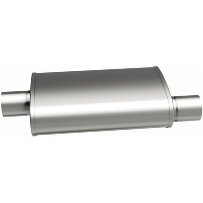 MagnaFlow Exhaust Products Stainless Muffler 2.25in. Offset In/Center MAG11255