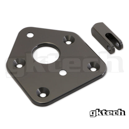 GKTech 240sx/Skyline bolt on dual master cylinder adapter plate