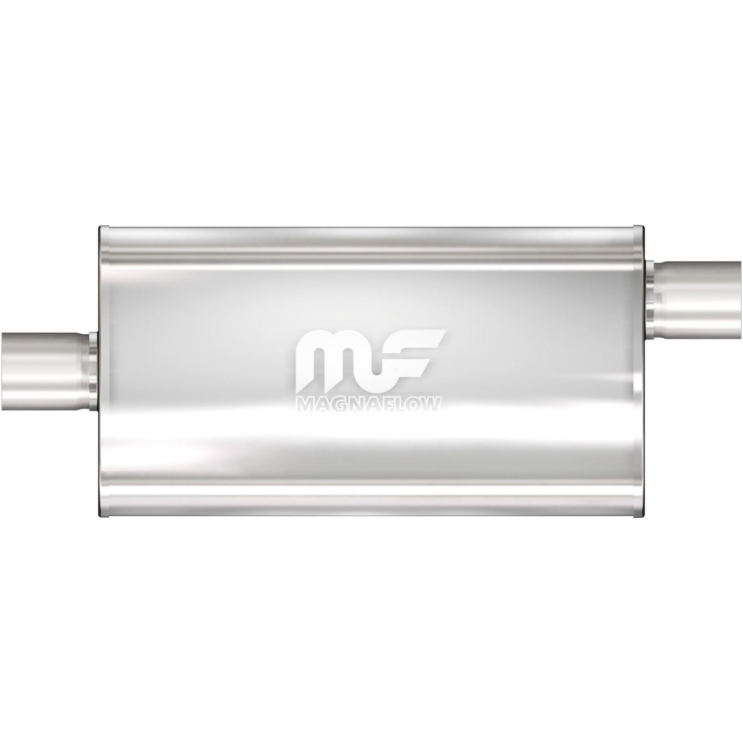 MagnaFlow Exhaust Products Stainless Muffler 3in Center In / Offset Out MAG12589